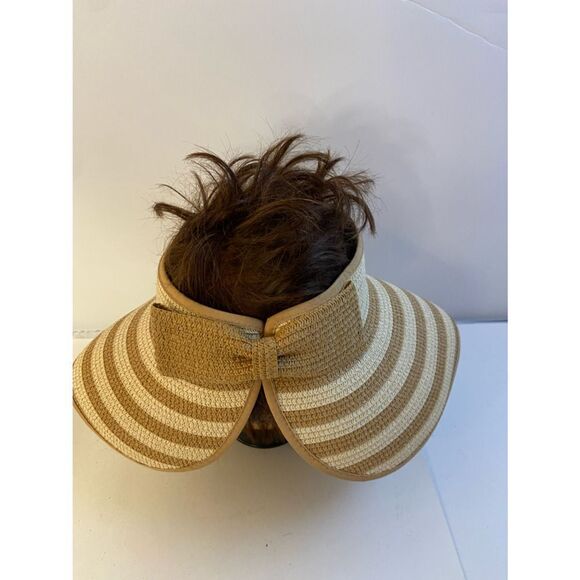 Magic hats 100 paper stripes beige & cream - Picture 1 of 4
